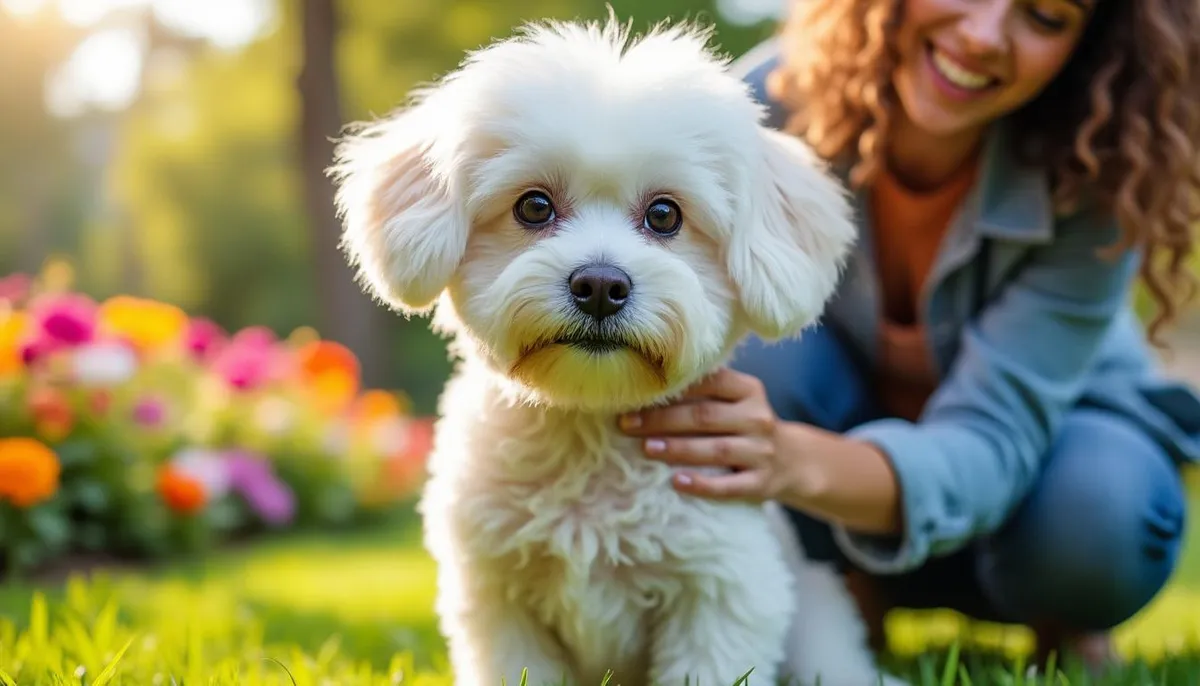 découvrez le bichon bolonais, un petit chien à la fourrure soyeuse et au tempérament affectueux. idéal pour la vie de famille, il saura charmer petits et grands par sa douceur et sa fidélité.