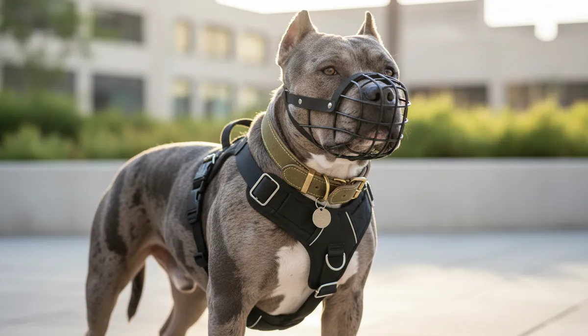 découvrez notre guide complet pour choisir le harnais, le collier et la muselière adaptés à votre american bully xl, garantissant confort et sécurité à votre chien.