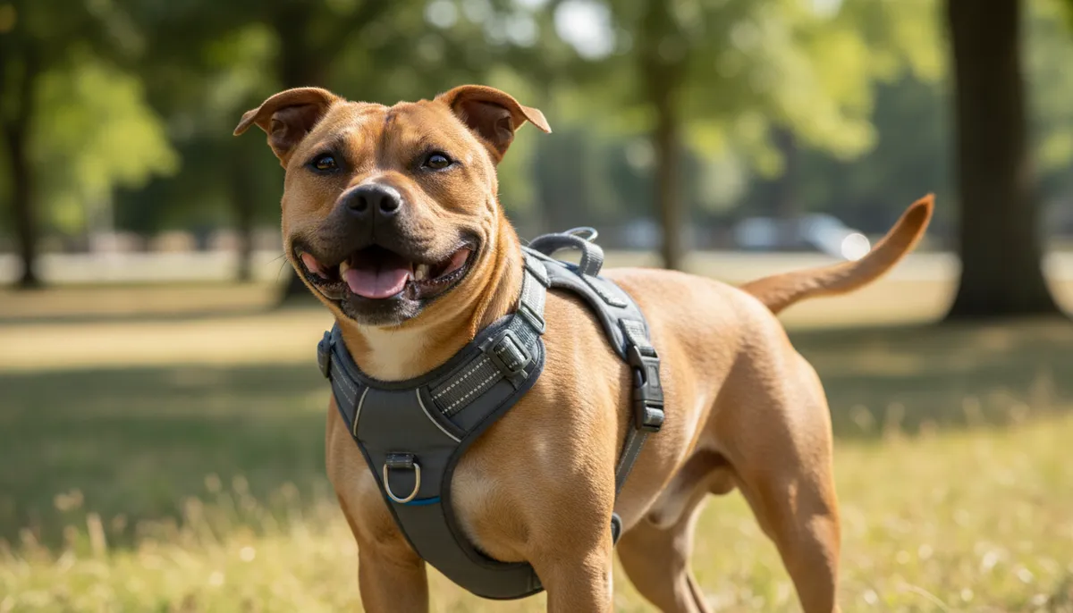 découvrez nos conseils pratiques pour choisir le harnais parfait pour votre staffie, alliant confort, sécurité et style pour des promenades agréables.