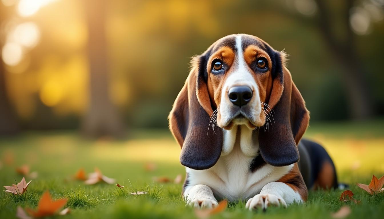 apprenez tout sur le basset de westphalie, un chien de chasse attachant reconnu pour ses grandes oreilles, son caractère doux et sa fidélité envers son maître.