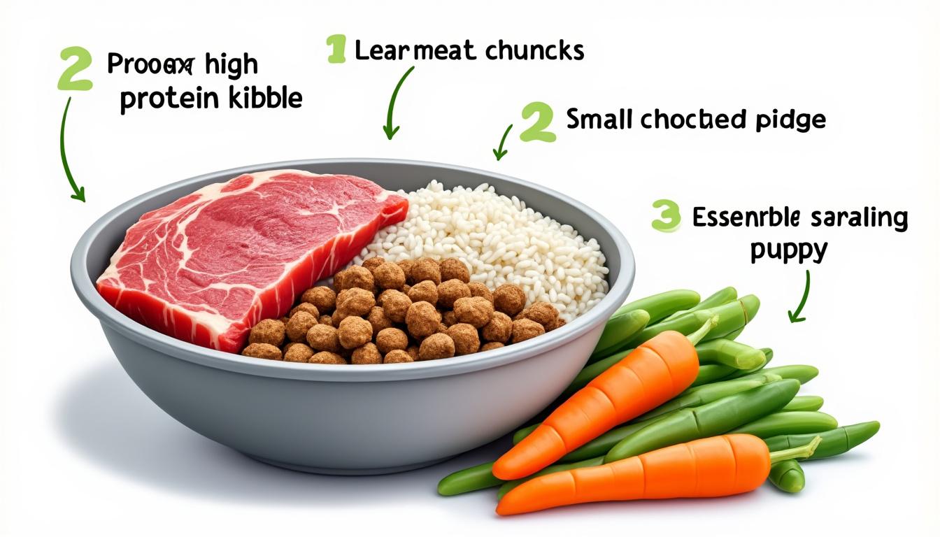 découvrez nos conseils pour choisir la meilleure alimentation pour votre chiot et des recommandations précises sur les portions journalières adaptées à leurs besoins pour une croissance saine.