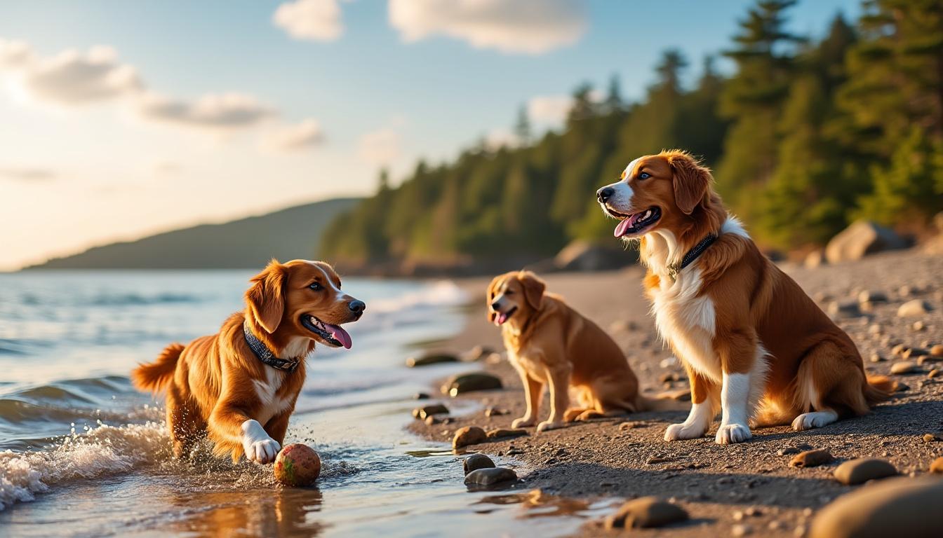 découvrez tout ce qu'il faut savoir sur le retriever de nouvelle-écosse : son origine, son tempérament, les conseils pour son éducation et les points clés de sa santé. le guide complet pour les passionnés de cette race dynamique !