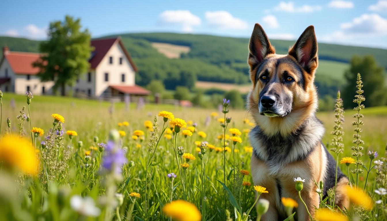 découvrez le berger de picardie, un chien rustique et attachant. fidèle compagnon des campagnes françaises, il séduit par son intelligence, sa loyauté et son énergie.