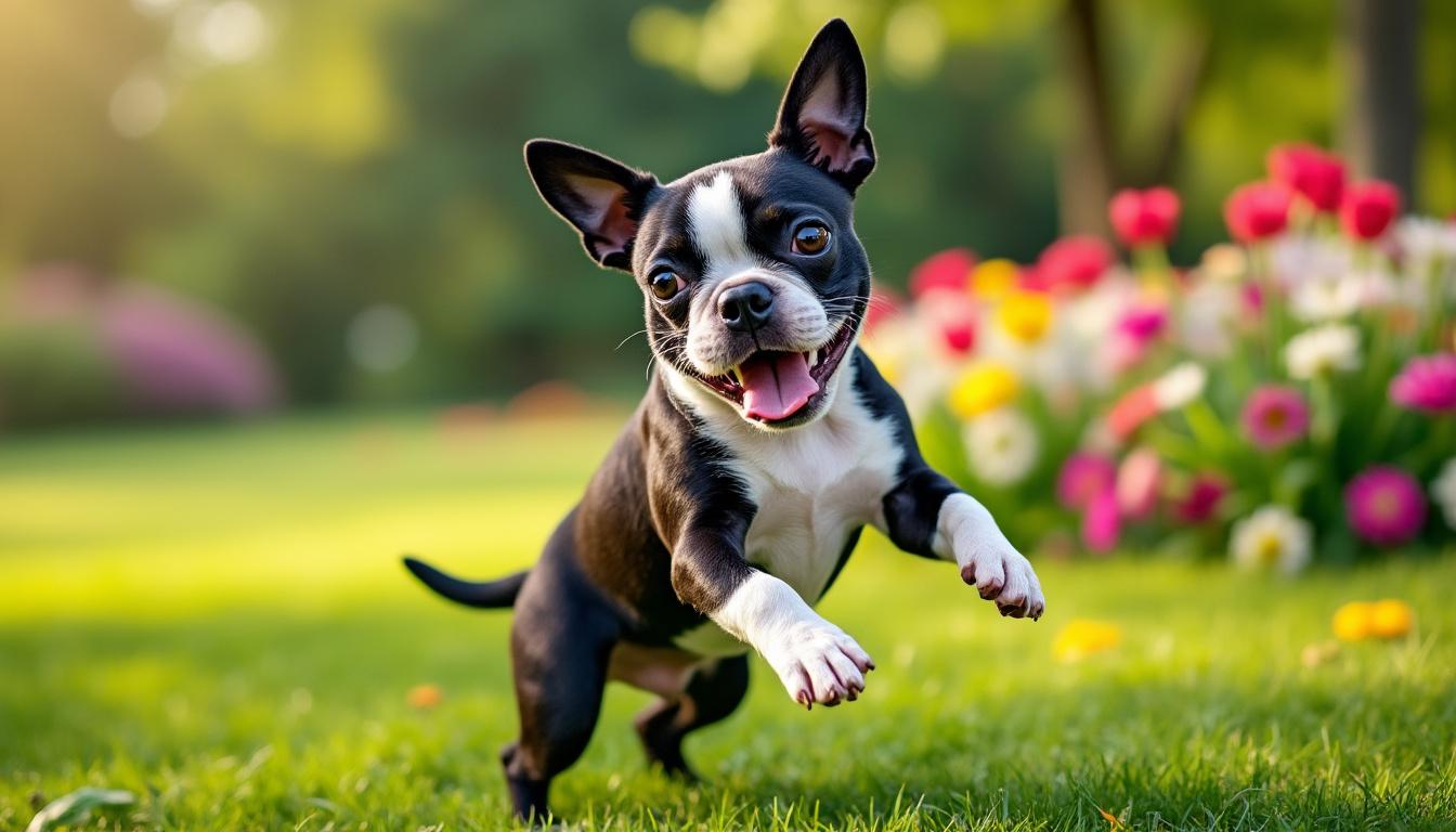 découvrez le boston terrier, un chien vif et affectueux au charme unique. idéal pour la vie de famille, ce compagnon joyeux séduit par son énergie, son intelligence et son tempérament sociable.