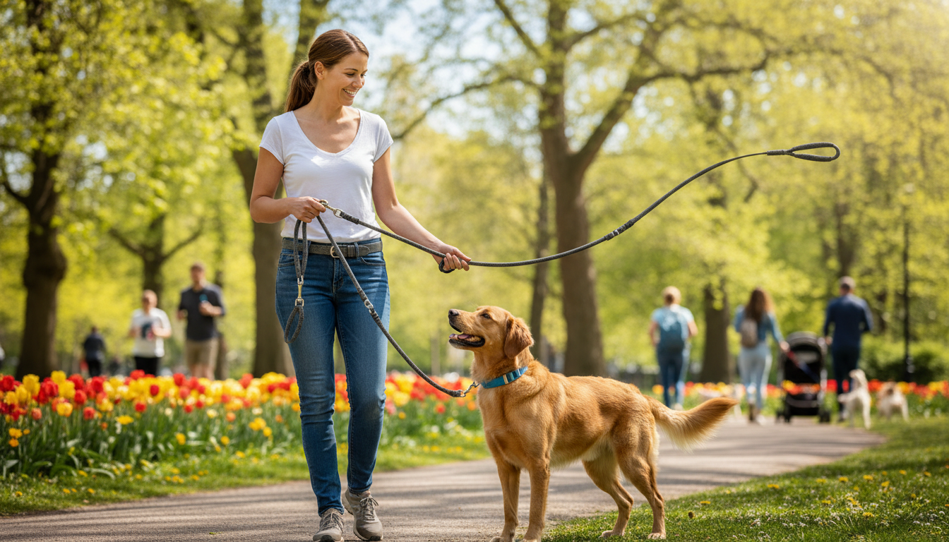 découvrez comment une laisse multiposition améliore vos promenades quotidiennes avec votre chien, offrant confort, contrôle et liberté pour des balades agréables et sécurisées.