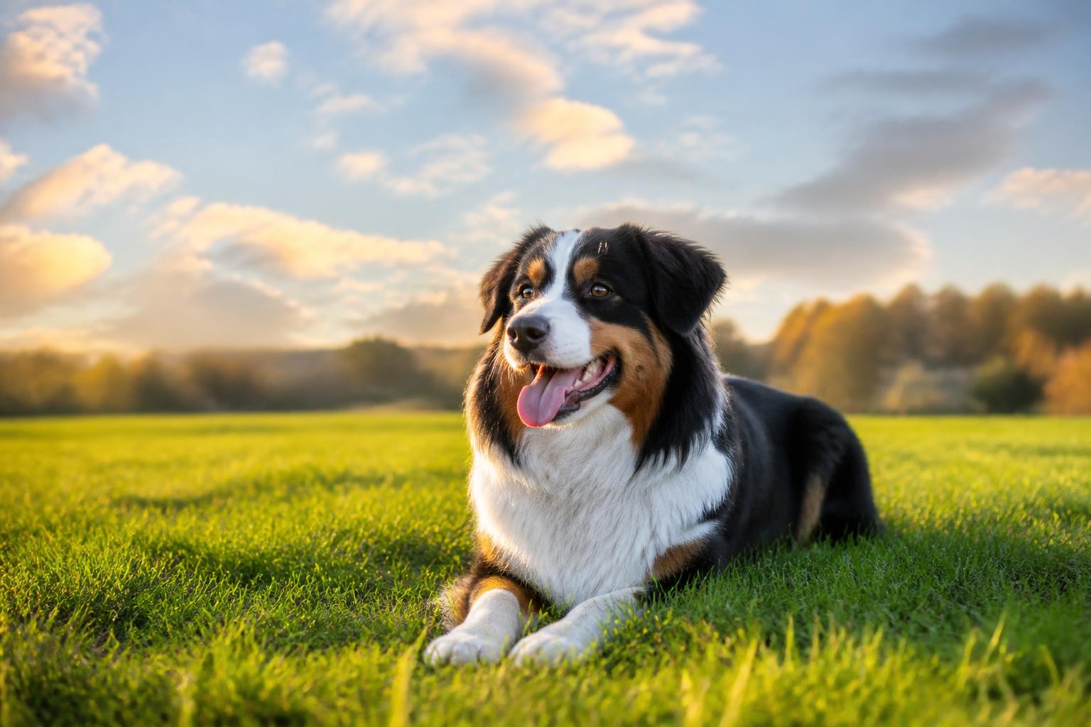explorez les qualités du berger australien, un chien plein d'énergie et de charme, idéal pour les familles actives et les amateurs de compagnons dynamiques.