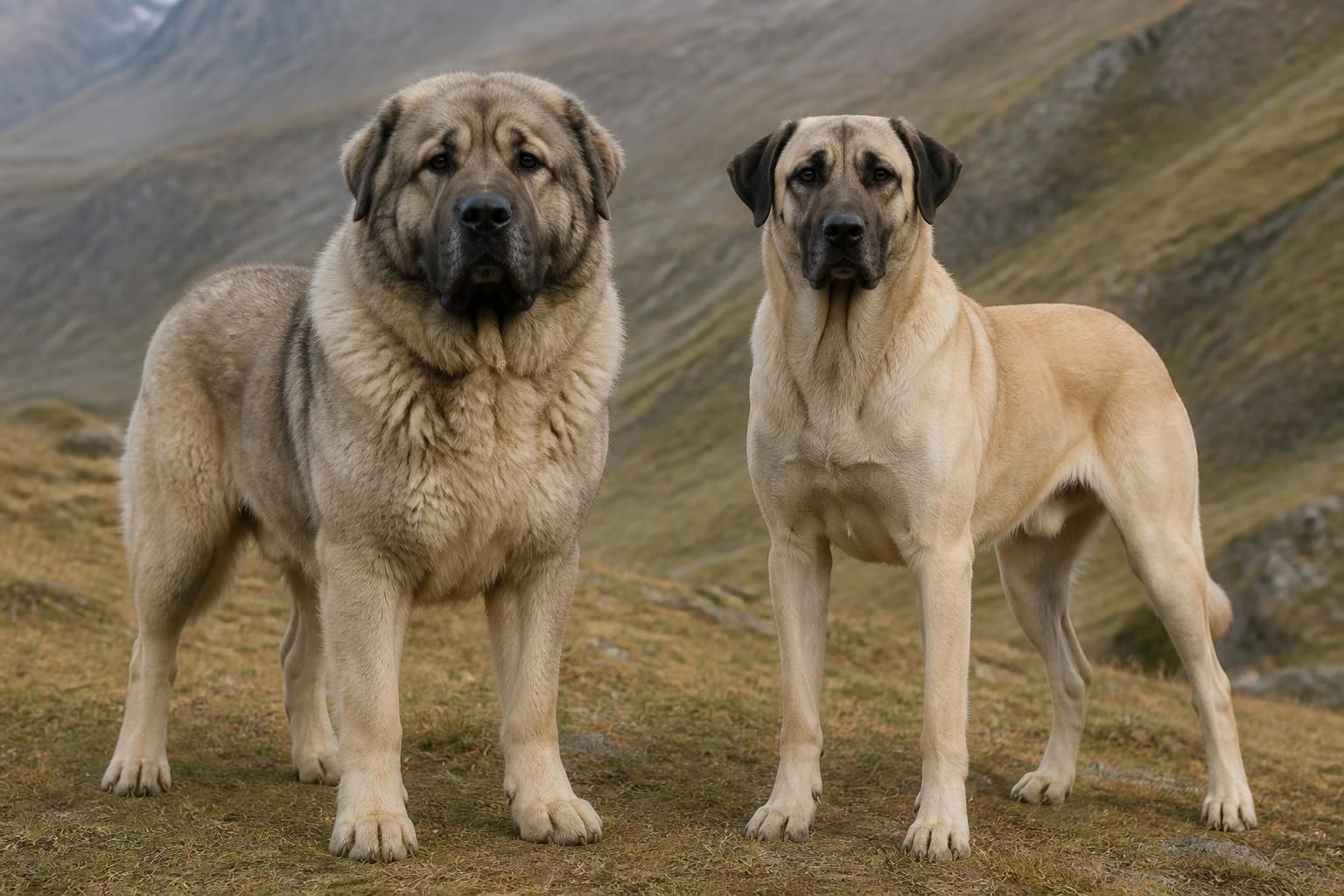 Berger d’Asie centrale vs Kangal : différences à connaître