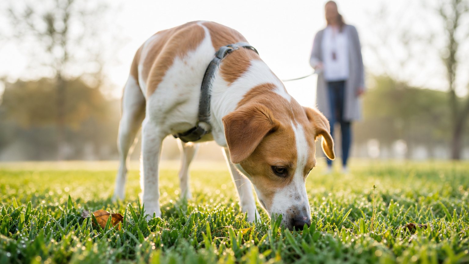 Chien qui mange de l’herbe : normal ou inquiétant ?