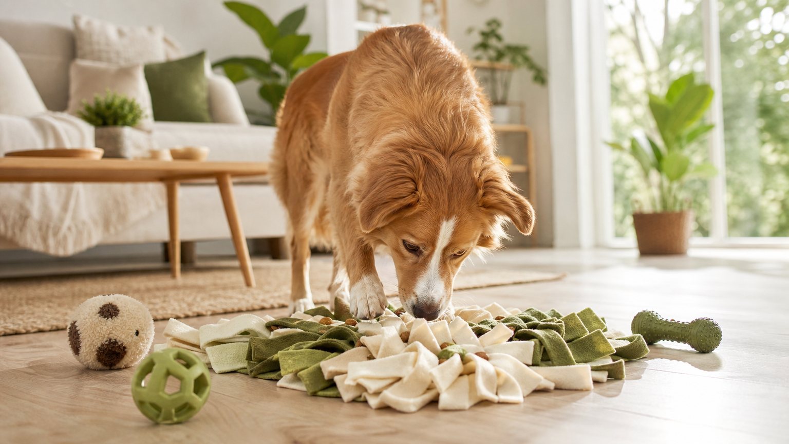 Jeux d’occupation pour chien : idées simples à la maison