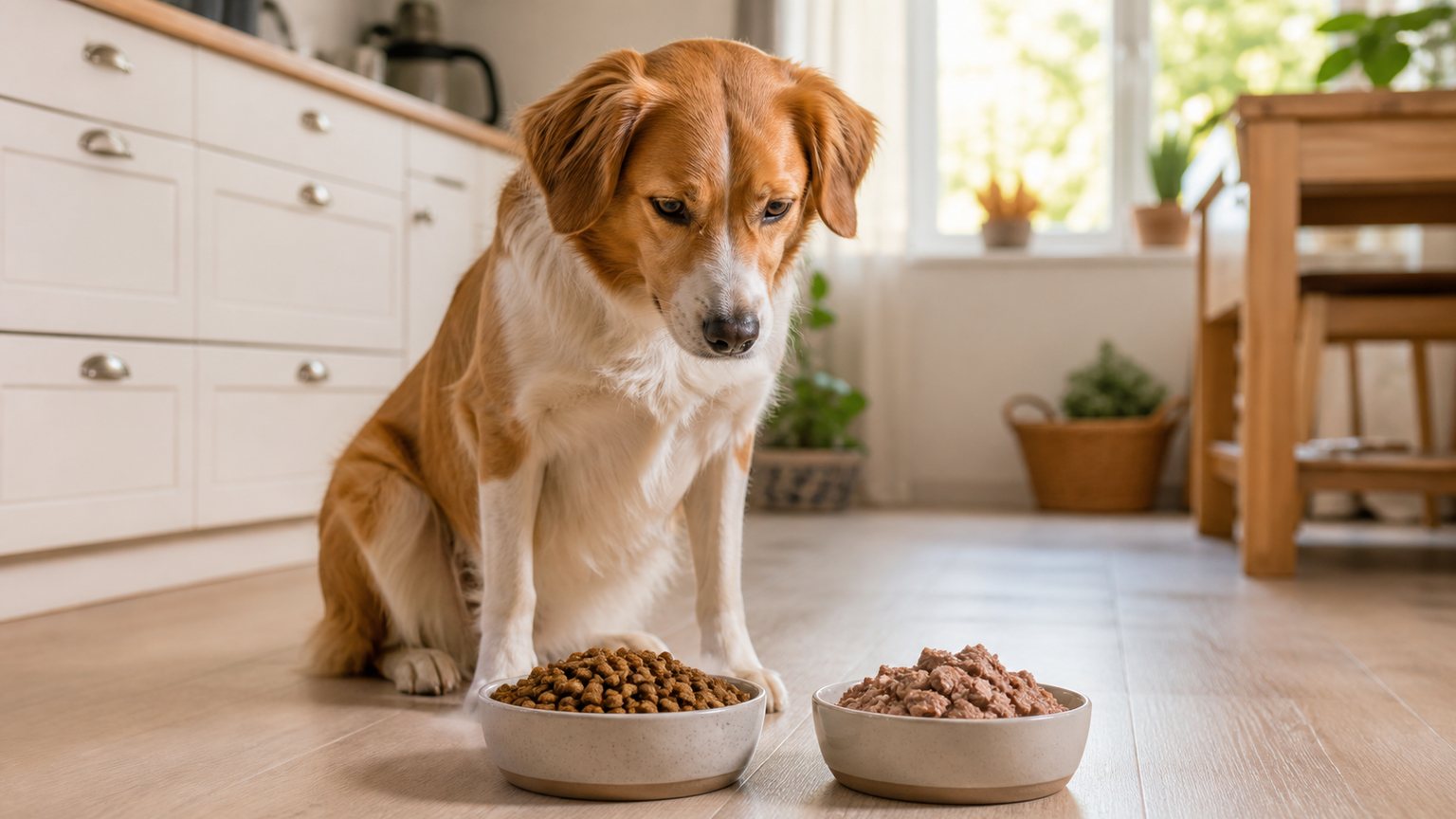 Pâtée ou croquettes pour chien : différences et erreurs à éviter