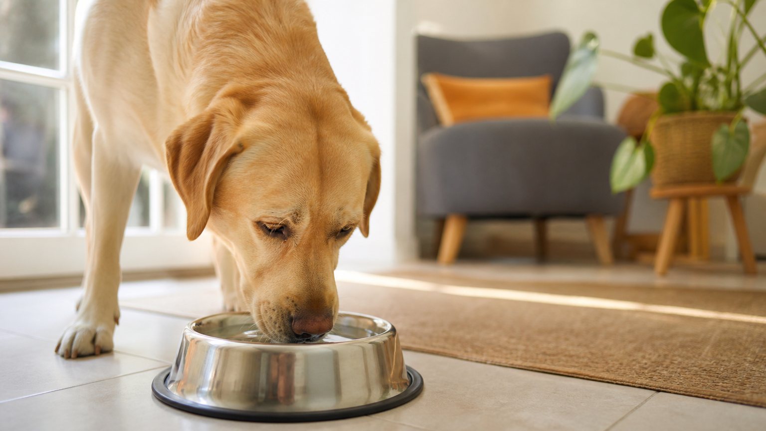 Chien qui boit beaucoup : causes possibles et signaux d’alerte