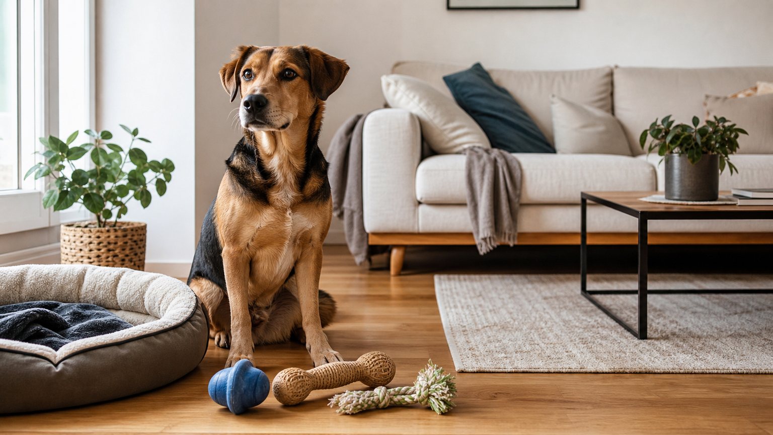Chien destructeur seul : causes et solutions réalistes