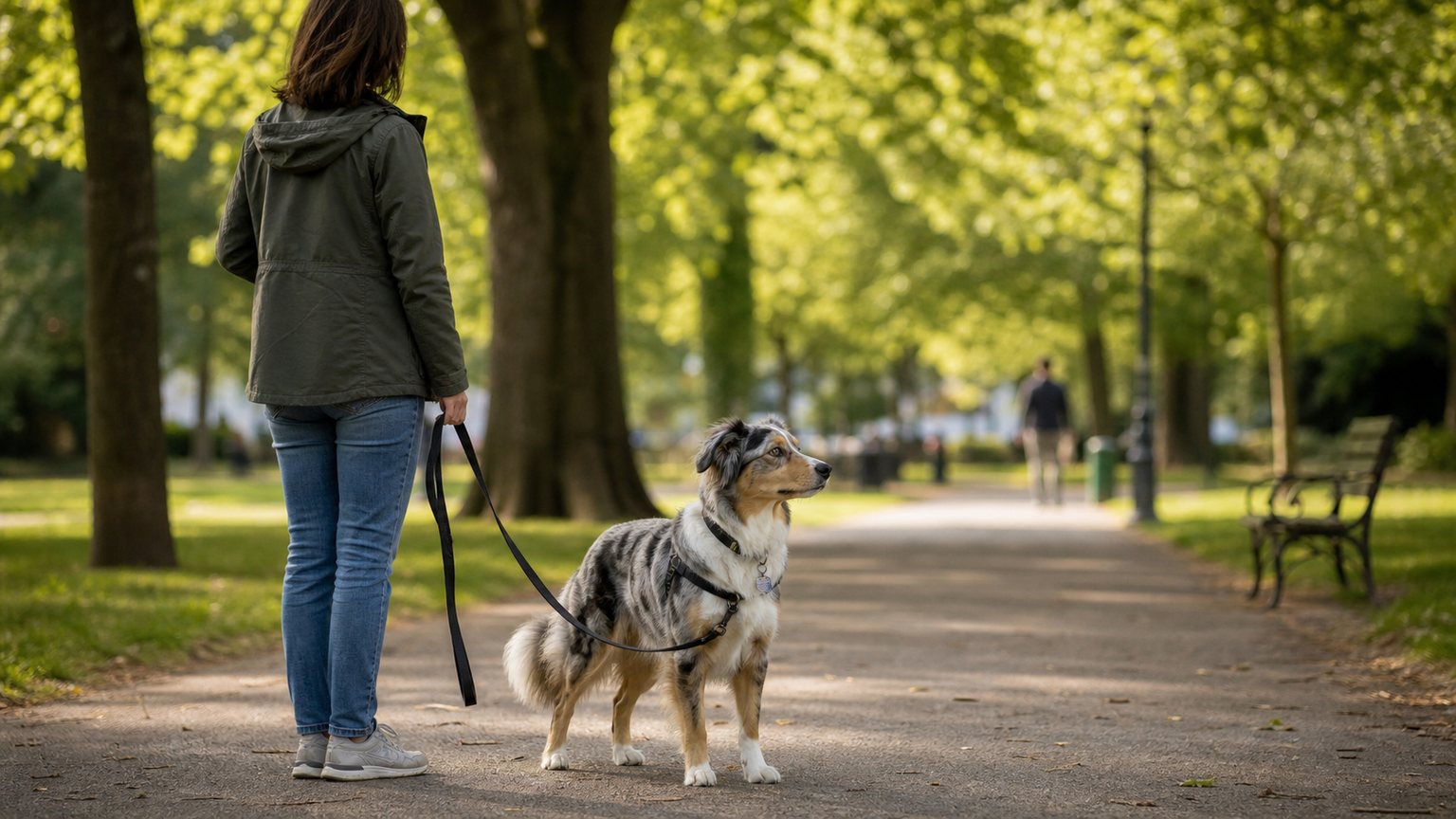 Chien réactif en promenade : comprendre et sécuriser
