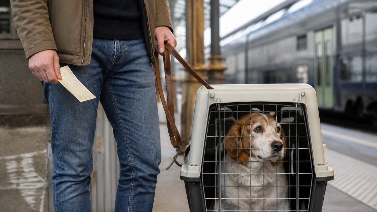 Voyager avec son chien en train : règles, billet et préparation